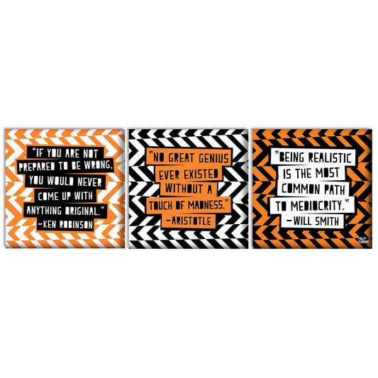 Wall Art Decor Hanging Panels Set Of 3 -Idea Nutcase