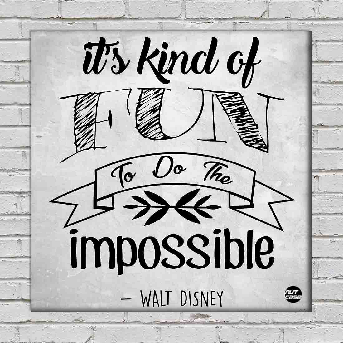 Designer Bedroom Wall Decor Online - Impossible Nutcase