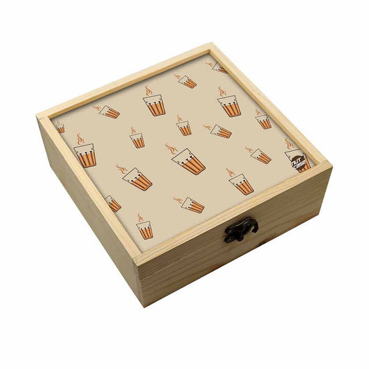 Jewellery Box Makepup Organizer -  Cup Of Tea Nutcase