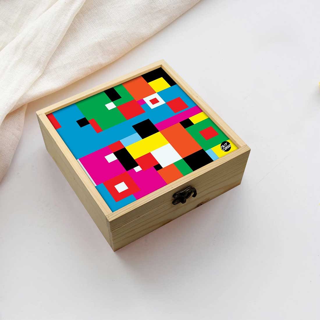 Jewellery Box Makepup Organizer -  Blocks Nutcase