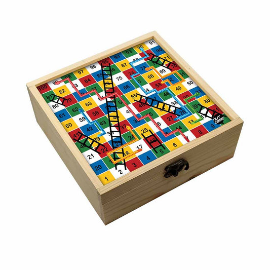 Jewellery Box Makepup Organizer -  Snakes And Ladders Nutcase