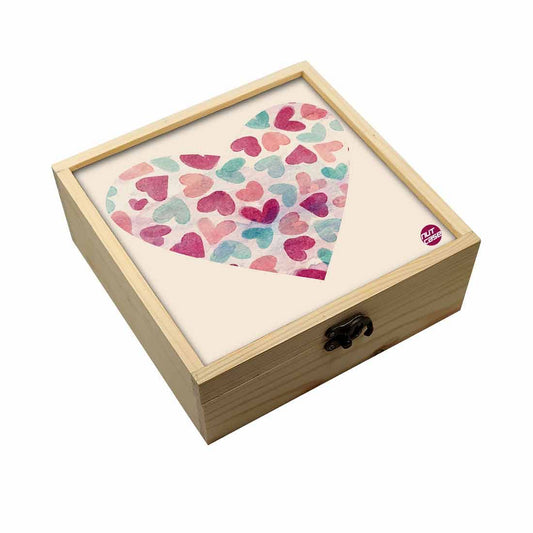 Jewellery Box Makepup Organizer -  Heart Love Nutcase
