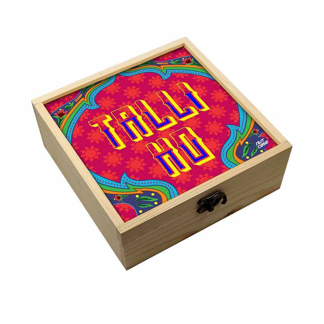 Jewellery Box Makepup Organizer -  Talli Ho Pink Nutcase