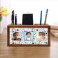 Customized Wooden Stationery Organiser - Add Your Picture Nutcase