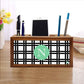 Personalized Wood desk accessories - Checkbox Black Nutcase