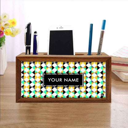 Custom personalised desk organiser - Abstract Nutcase