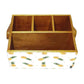 Wooden Cutlery Stand With Napkin Holder Handle for Kitchen Storage - Pineapples Nutcase