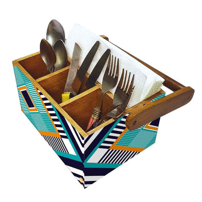 Cutlery Holders for Restaurant Tables Spoon Forks Tissue Organizer - Trendy Vibes Nutcase