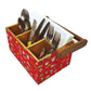 Silverware Caddy With Handle for Dining Table Organizer - Hunger Food Nutcase