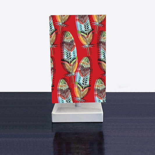 Small Red Table Lamp For Bedroom Fabric Nutcase