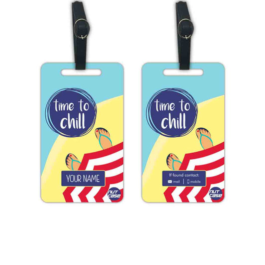 Customized Suitcase Luggage Tag - Add your Name - Set of 2 Nutcase
