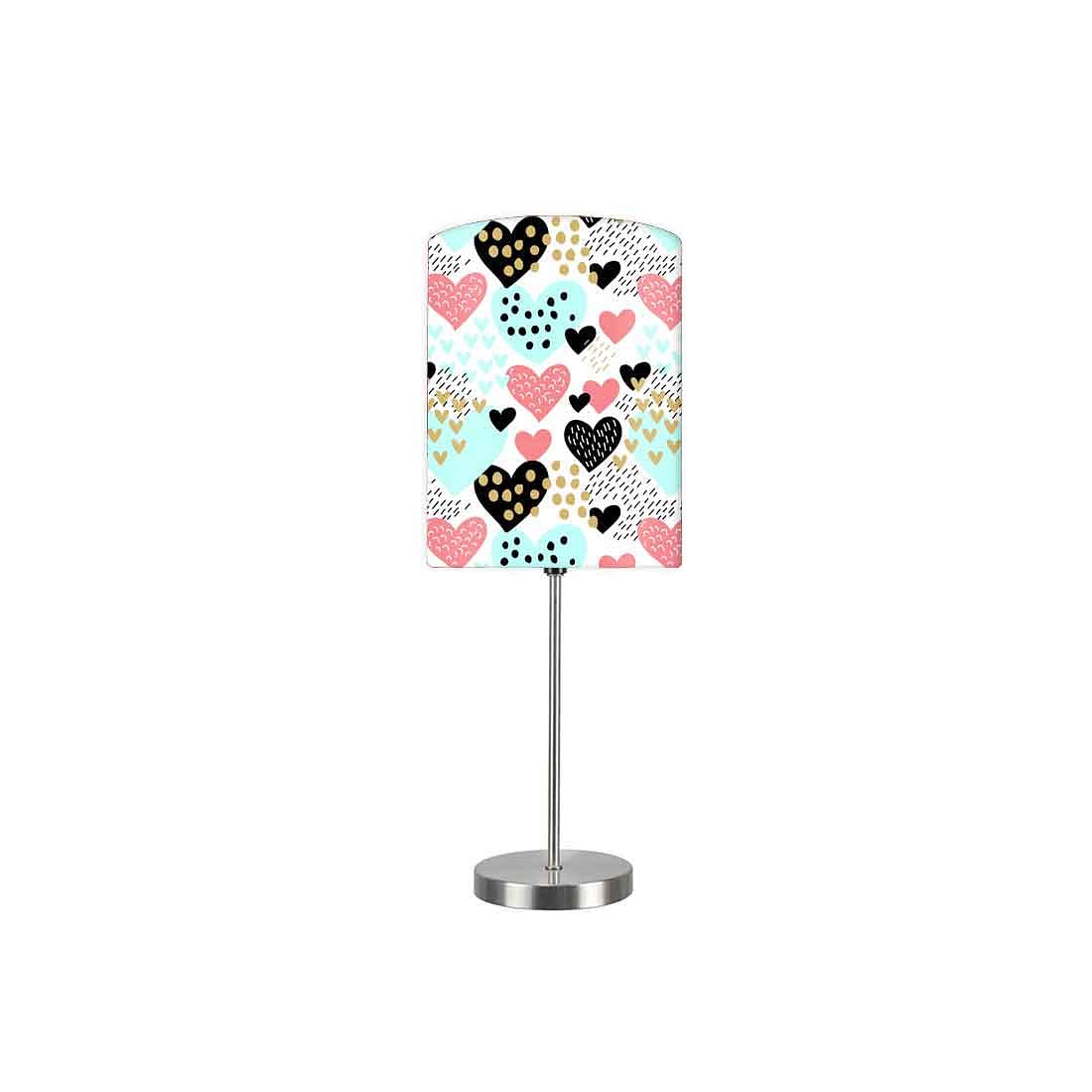 Children Night Stand Lamps for Study Table - Heart 0015 Nutcase