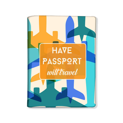 Designer Passport Cover - Have Passport With Travel Nutcase