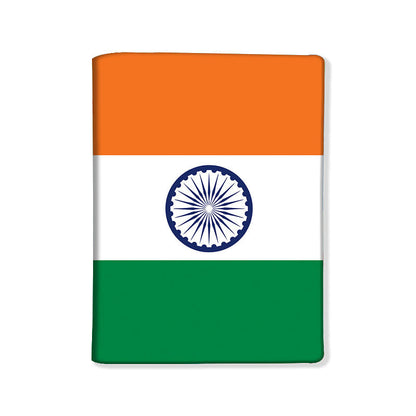 Designer Passport Cover - Indian Flag Nutcase