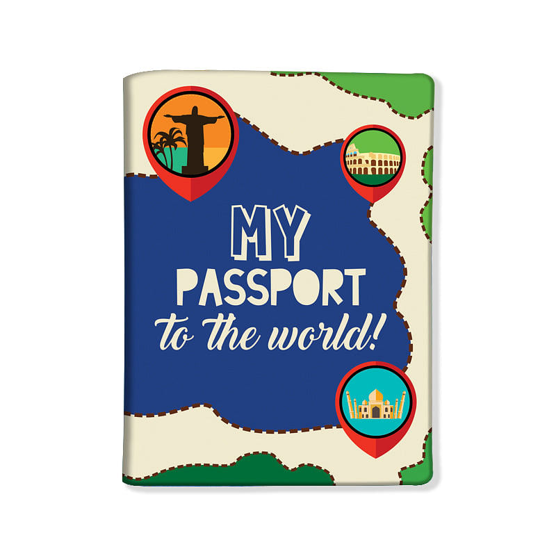 Designer Passport Cover - My Passport Nutcase