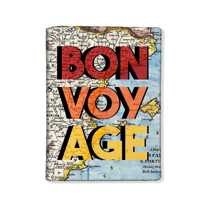 Designer Passport Cover - Bon Voy Age Nutcase