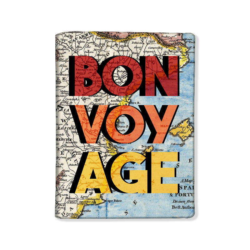Passport Cover Holder Travel Case With Luggage Tag - BON VOY AGE Nutcase