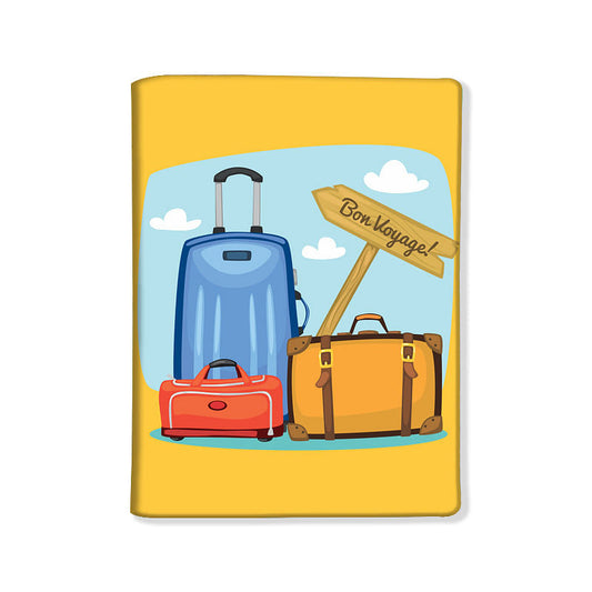 Designer Passport Cover - Bon Voyage! Nutcase