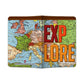 Passport and Luggage Tag Set Travel Case - EXPLORE