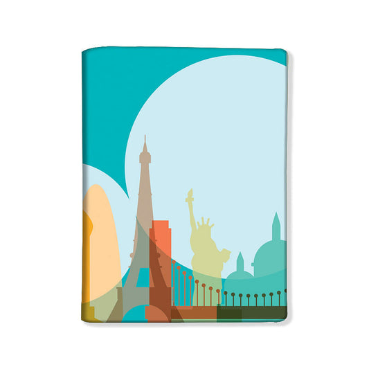 Designer Passport Cover - Iconic City Art Nutcase