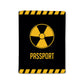 Designer Passport Cover - Passport Black Nutcase