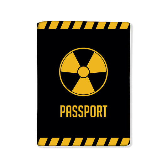 Designer Passport Cover - Passport Black Nutcase