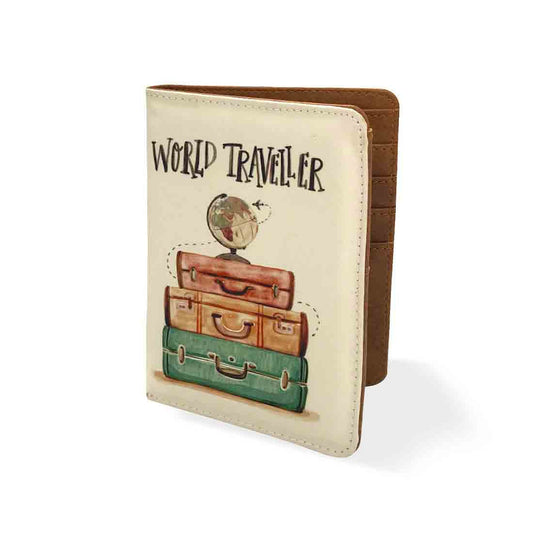 Vintage Passport Cover Travel Wallet Organizer   - Suitcases Nutcase