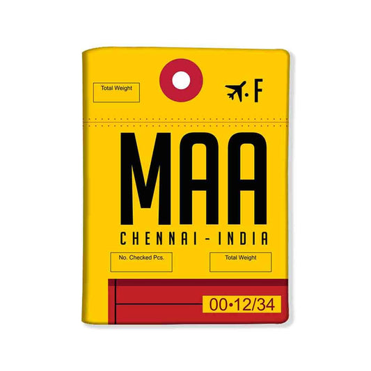 Designer Passport Cover - Chennai City Nutcase