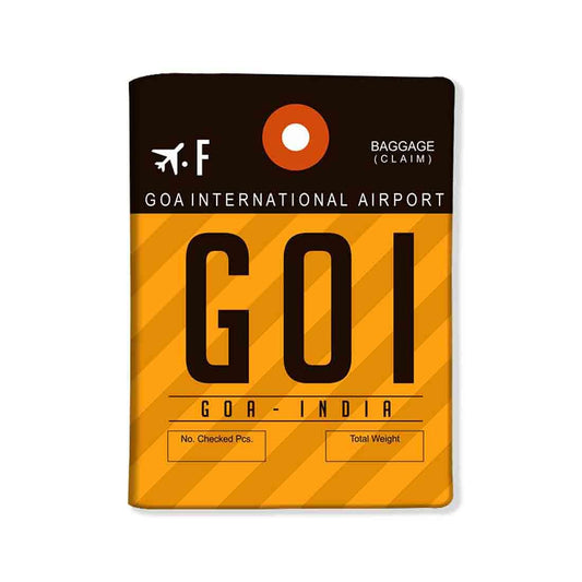 Designer Passport Cover - Goa City Nutcase