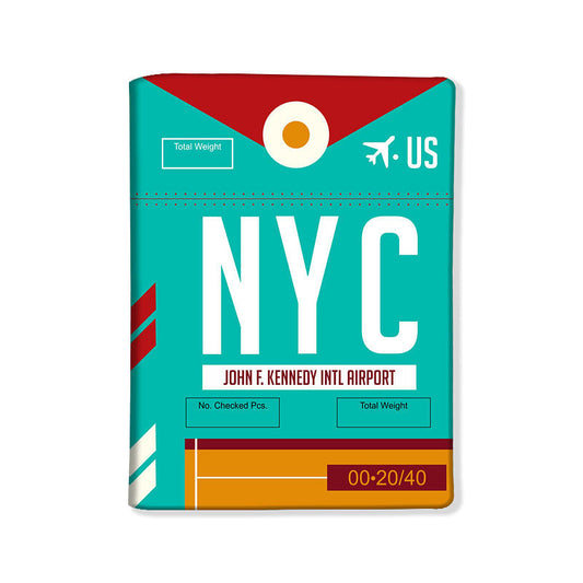 Designer Passport Cover - NYC Nutcase