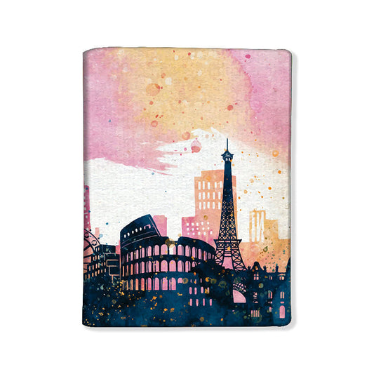 Designer Passport Cover - Paris City Art Nutcase