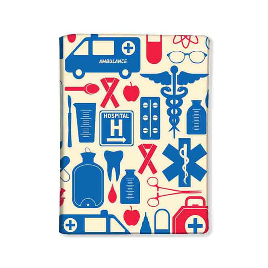 Designer Passport Cover - Hospital Nutcase