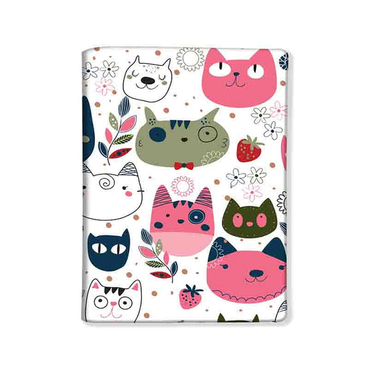Designer Passport Cover - Cute Cats Nutcase