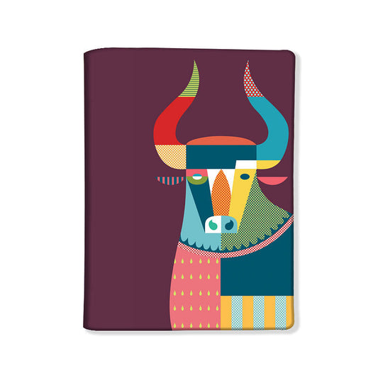 Designer Passport Cover - Taurus Nutcase