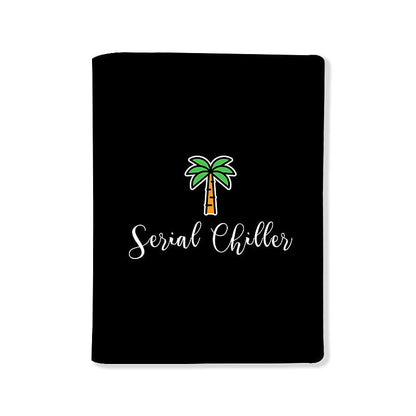 Designer Passport Cover - Serial Chiller Black Nutcase