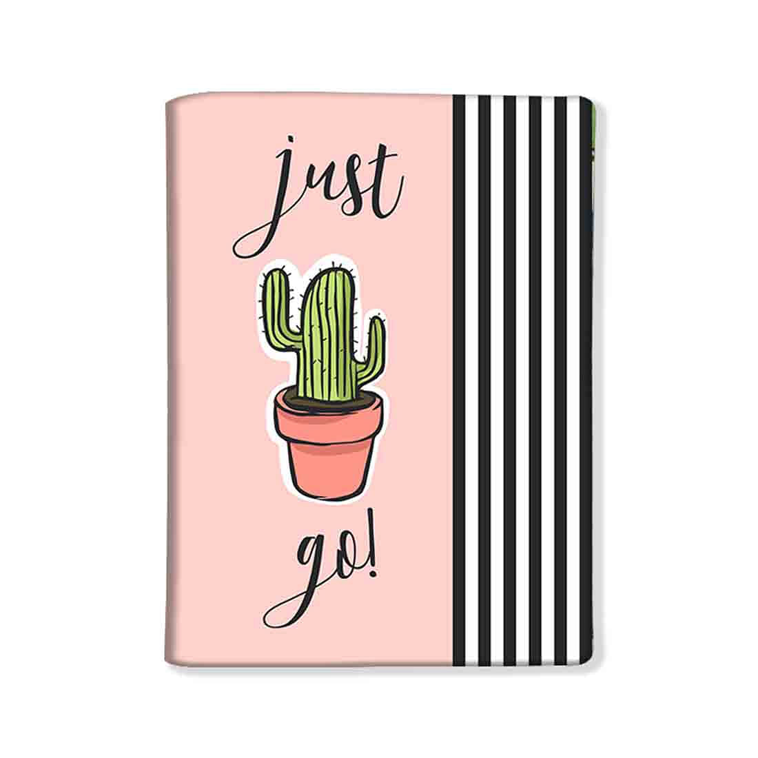 Designer Passport Cover - Just Go Nutcase