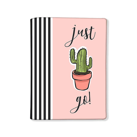 Designer Passport Cover - Baby Plant Pink Nutcase