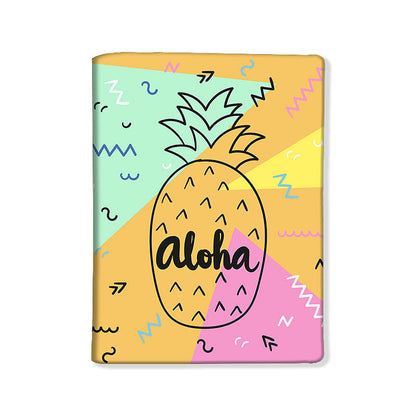 Designer Passport Cover - Aloha Pineapple Nutcase