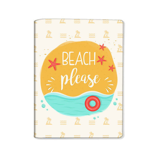 Designer Passport Cover - Beach Please Nutcase
