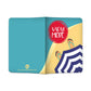 Passport Cover Holder Travel Case With Luggage Tag - Vacay Mode In Beach Nutcase