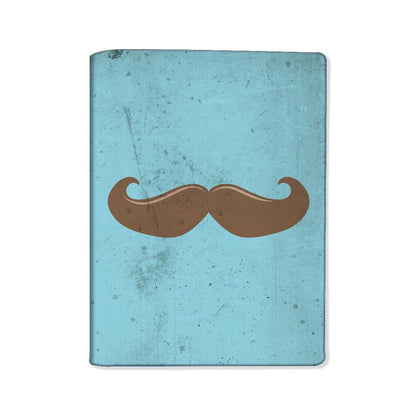 Passport Cover Holder Travel Wallet Case- Mustache Nutcase
