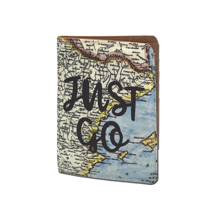 Passport Cover Travel Wallet Organizer  - Just Go Nutcase