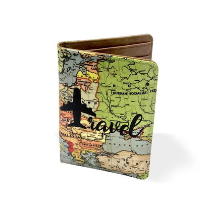 Designer Passport Holder Travel Wallet Organizer  - Travel Nutcase