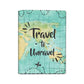 Passport Case Holder with Single Luggage Tag - Travel To Unravel