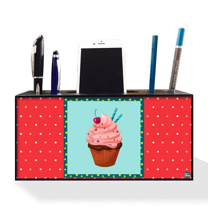 Pen Mobile Stand Holder Desk Organizer - Ice Cream Cup Nutcase