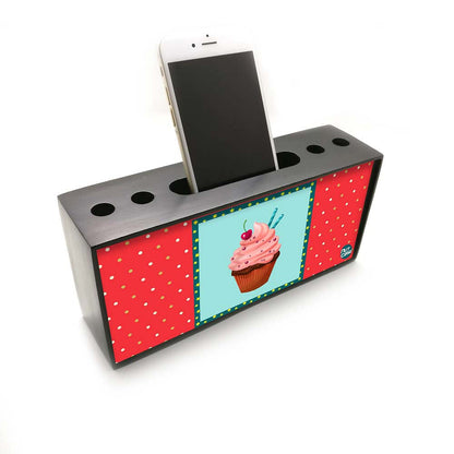 Pen Mobile Stand Holder Desk Organizer - Ice Cream Cup Nutcase