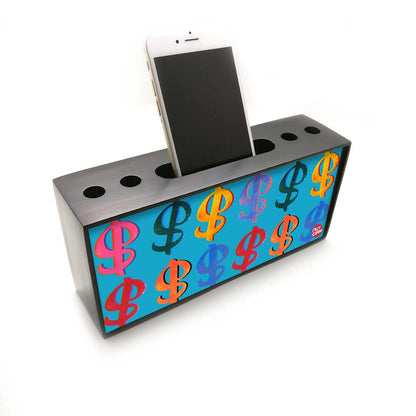 Pen Mobile Stand Holder Desk Organizer - Dollar Sign Nutcase