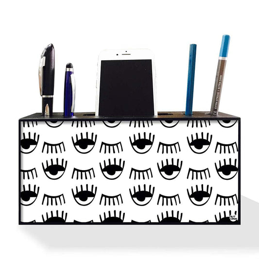 Pen Mobile Stand Holder Desk Organizer - Eyes Everywhere Nutcase