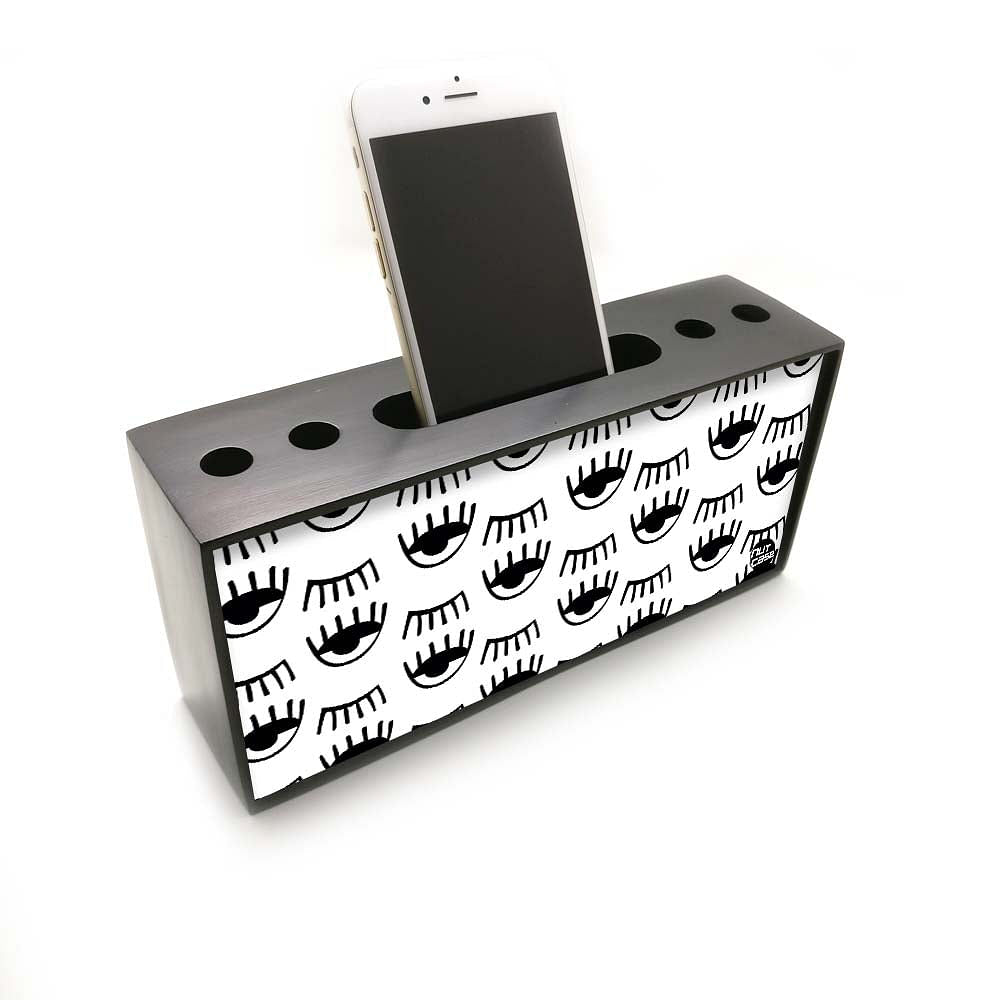 Pen Mobile Stand Holder Desk Organizer - Eyes Everywhere Nutcase