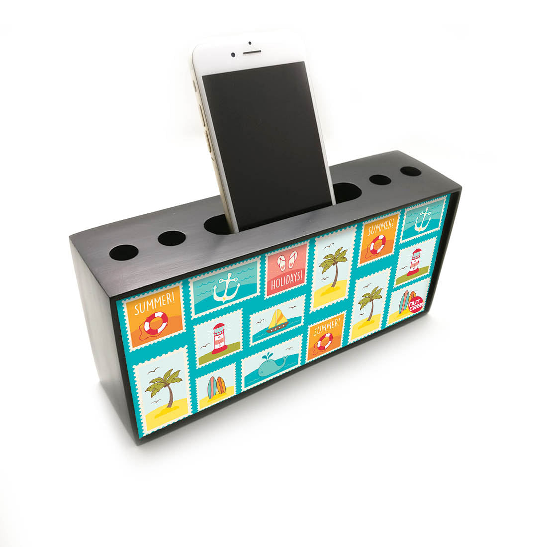 Pen Mobile Stand Holder Desk Organizer - Holidays Nutcase